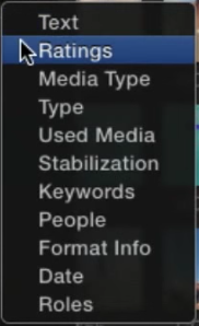 fcpxU5-ep5-7 Metatag and Organize your Media in Final Cut Pro X, Ripple Training: Video editing tutorials for the best editing software for PC and Mac.