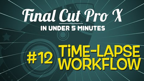 Stitching a Time-Lapse Together, Ripple Training: Video editing tutorials for the best editing software for PC and Mac.
