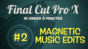 Magnetic Music Editing, Ripple Training: Video editing tutorials for the best editing software for PC and Mac.
