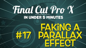 How to Fake a Parallax Effect, Ripple Training: Video editing tutorials for the best editing software for PC and Mac.
