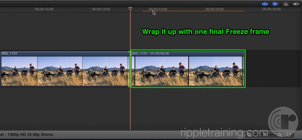 Using the Ken Burns Effect in Final Cut Pro X, Ripple Training: Video editing tutorials for the best editing software for PC and Mac.