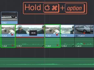 Performing Swap Edits in DaVinci Resolve 12, Ripple Training: Video editing tutorials for the best editing software for PC and Mac.
