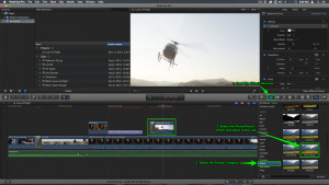 Lesson 7: Adding Effects in Final Cut Pro X, Ripple Training: Video editing tutorials for the best editing software for PC and Mac.
