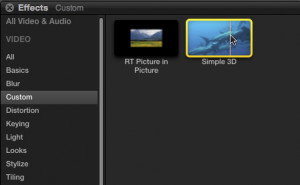 Simple 3D Effect Help Doc, Ripple Training: Video editing tutorials for the best editing software for PC and Mac.