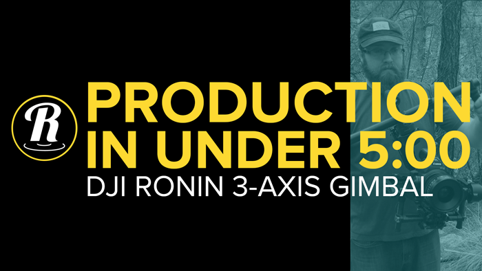 Review of the DJI Ronin 3-Axis Gimbal, Ripple Training: Video editing tutorials for the best editing software for PC and Mac.