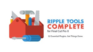 Ripple Tools Complete 2, Ripple Training: Video editing tutorials for the best editing software for PC and Mac.