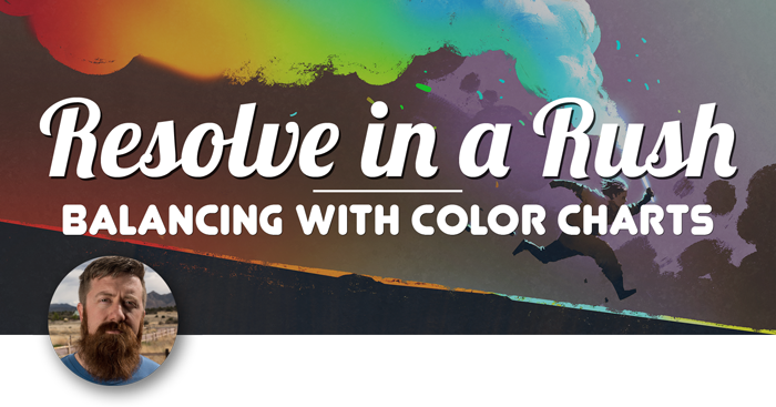 Balancing with Color Charts in DaVinci Resolve, Ripple Training: Video editing tutorials for the best editing software for PC and Mac.