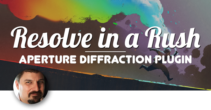 Using the Aperture Diffraction Plugin in DaVinci Resolve, Ripple Training: Video editing tutorials for the best editing software for PC and Mac.