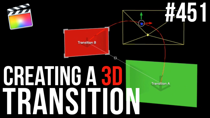 Creating a 3D Transition, Ripple Training: Video editing tutorials for the best editing software for PC and Mac.