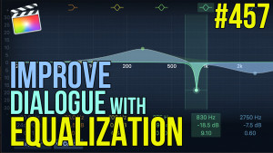 Improve Dialogue with EQ in FCP X, Ripple Training: Video editing tutorials for the best editing software for PC and Mac.