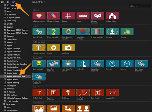 Ripple Tools Complete Help Docs, Ripple Training: Video editing tutorials for the best editing software for PC and Mac.