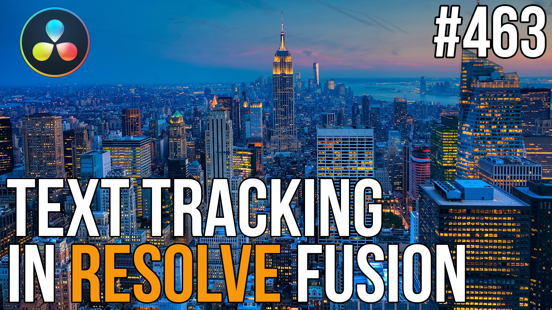 Text Tracking in Resolve Fusion, Ripple Training: Video editing tutorials for the best editing software for PC and Mac.