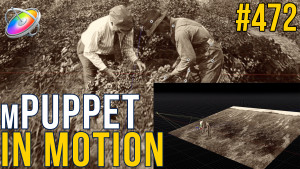 mPuppet in Motion, Ripple Training: Video editing tutorials for the best editing software for PC and Mac.