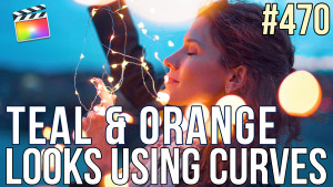 Teal and Orange Looks using Curves, Ripple Training: Video editing tutorials for the best editing software for PC and Mac.