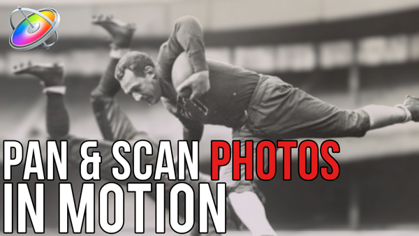 Pan and Scan Photos in Motion, Ripple Training: Video editing tutorials for the best editing software for PC and Mac.