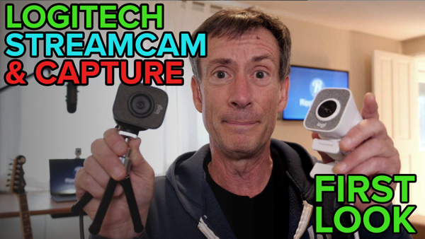 Logitech Streamcam and Capture First Look, Ripple Training: Video editing tutorials for the best editing software for PC and Mac.