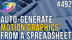 Auto Generate Motion Graphics from a Spreadsheet, Ripple Training: Video editing tutorials for the best editing software for PC and Mac.