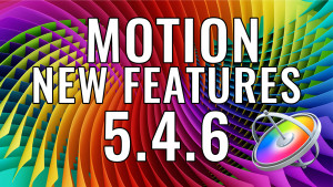 Motion 5.4.6 New Features, Ripple Training: Video editing tutorials for the best editing software for PC and Mac.