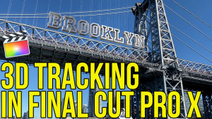 3D Tracking in Final Cut Pro X, Ripple Training: Video editing tutorials for the best editing software for PC and Mac.