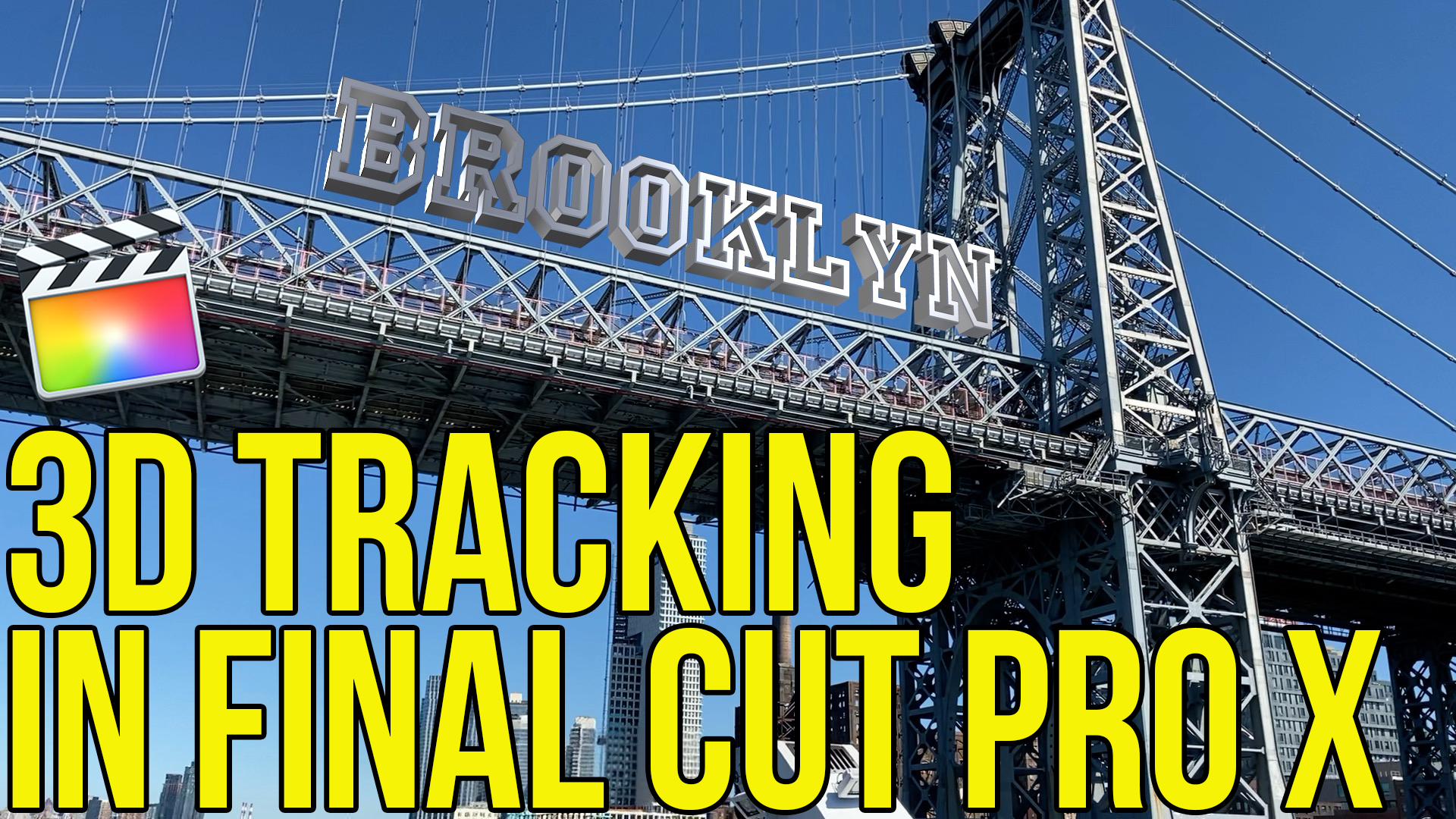 3D Tracking in Final Cut Pro X, Ripple Training: Video editing tutorials for the best editing software for PC and Mac.