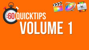 FCP Quicktips Editing 1, Ripple Training: Video editing tutorials for the best editing software for PC and Mac.