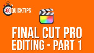 FCP Quicktips Editing 1, Ripple Training: Video editing tutorials for the best editing software for PC and Mac.
