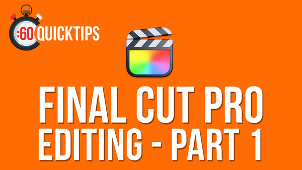 FCP Quicktips Editing 1, Ripple Training: Video editing tutorials for the best editing software for PC and Mac.