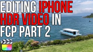 Editing iPhone HDR Video in FCP PART 2, Ripple Training: Video editing tutorials for the best editing software for PC and Mac.