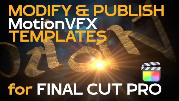 Modifying mVFX Templates in Final Cut Pro, Ripple Training: Video editing tutorials for the best editing software for PC and Mac.