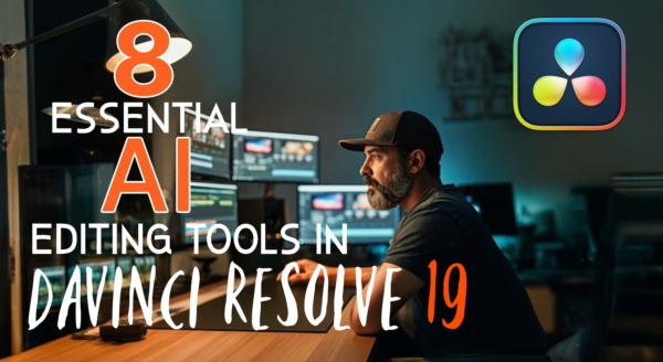Learn Essential AI Editing Tools in DaVinci Resolve 19 Ripple Training: Video editing tutorials for the best editing software for PC and Mac.