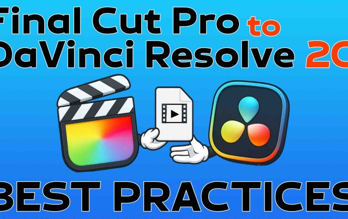 FCP to DaVinci Resolve 20, Ripple Training: Video editing tutorials for the best editing software for PC and Mac.